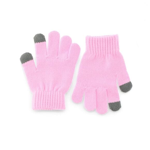 Girls Justice Ribbed & Full Print Winter Cozy Beanie and Gloves 2, 2-Piece Sets - Picture 13 of 13